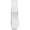 Ekena Millwork Redmond Architectural Grade PVC Gable Bracket, 72"W x 15"H x 4"D x 4"F, 5/12 Pitch GBP072X15X0404RED00 - alternate 4